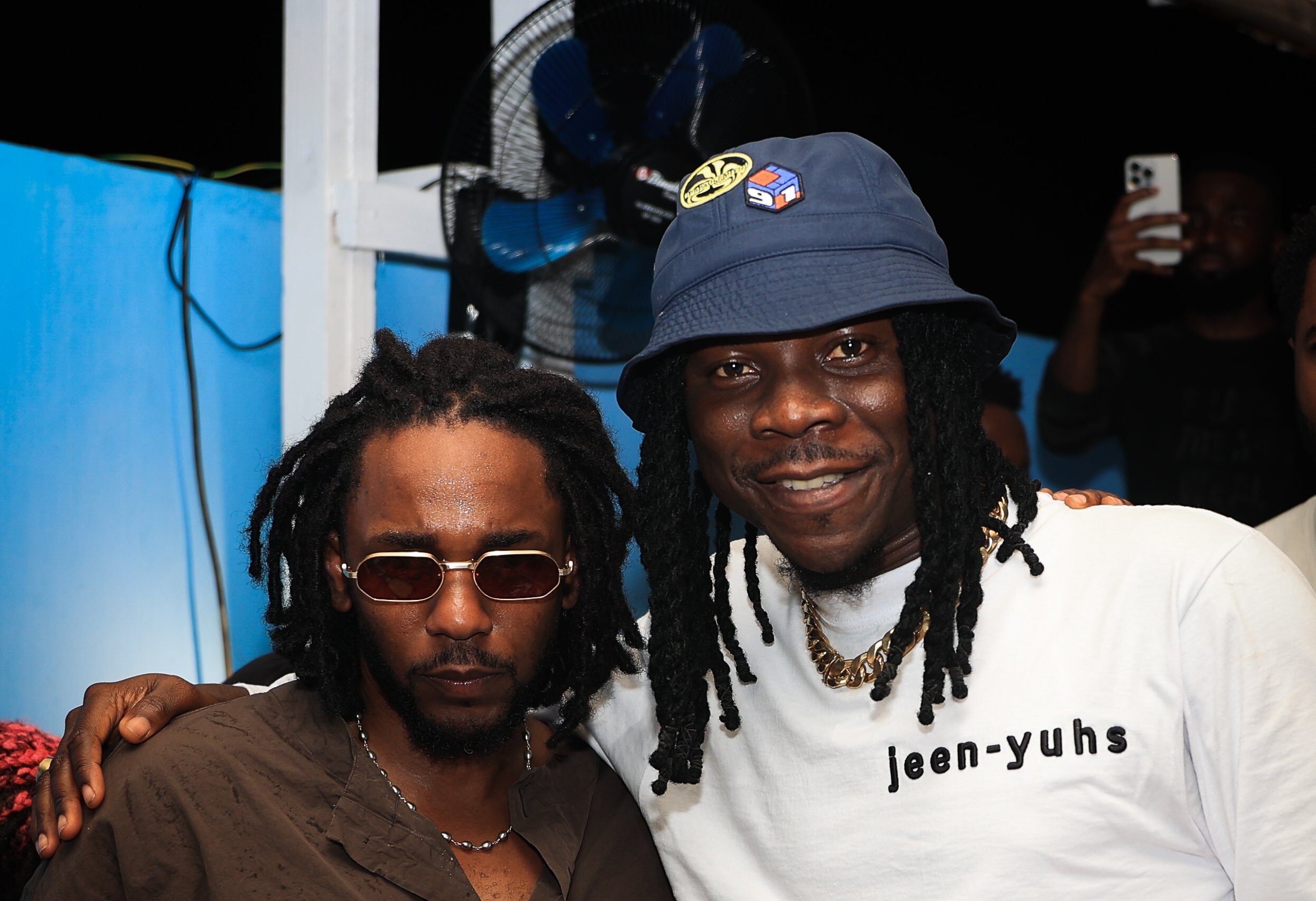 Kendrick Lamar and Stonebwoy