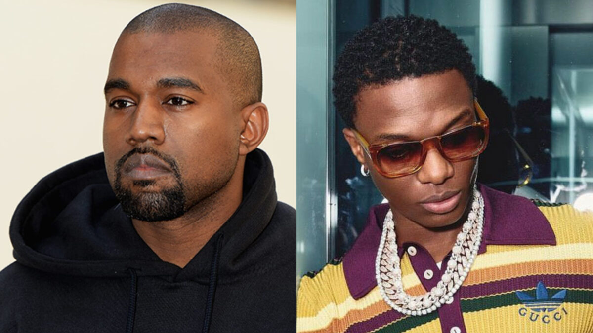 Kanye West and Wizkid
